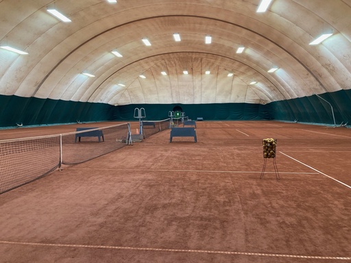 Réservation tennis couvert - Semaine (Soirée)